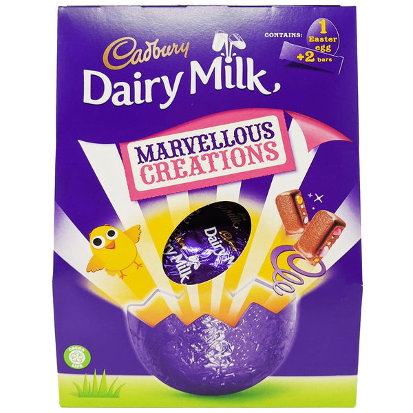 Cadbury Dairy Milk Marvellous Creations Easter Egg 246g - Blighty's British Store