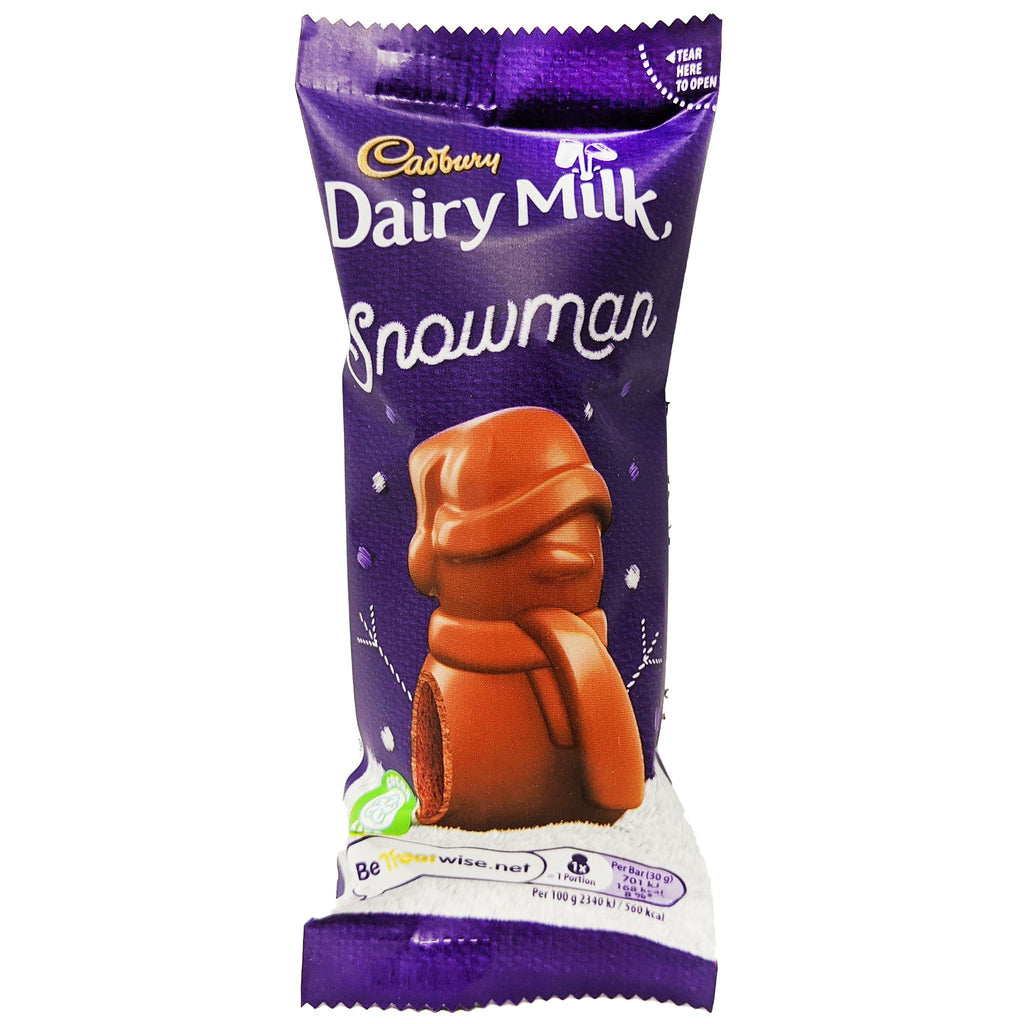 Cadbury Dairy Milk Mousse Snowman 30g - Blighty's British Store