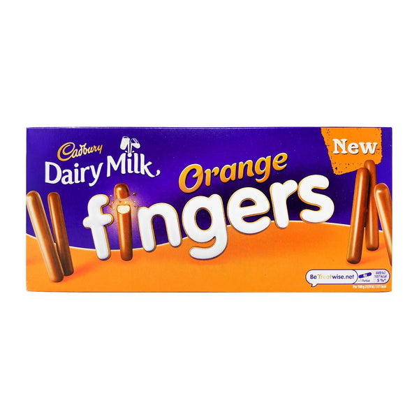 Cadbury Dairy Milk Orange Fingers 114g - Blighty's British Store