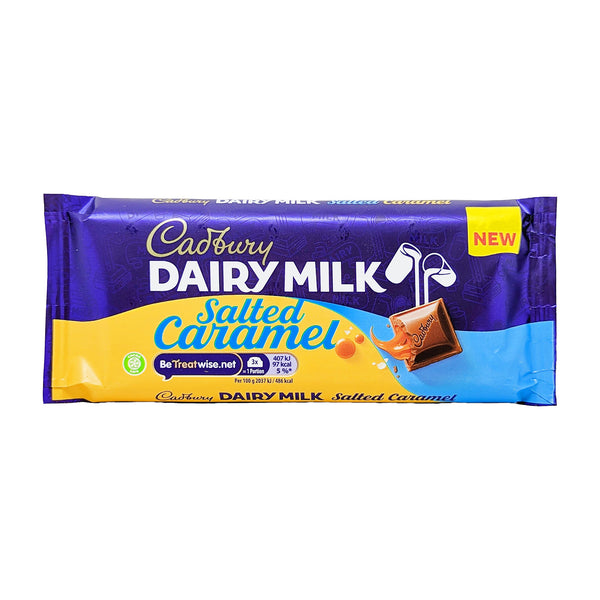 Cadbury Dairy Milk Salted Caramel 120g - Blighty's British Store