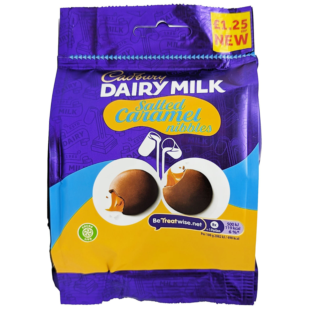 Cadbury Dairy Milk Salted Caramel Nibbles 95g Blighty's British Store