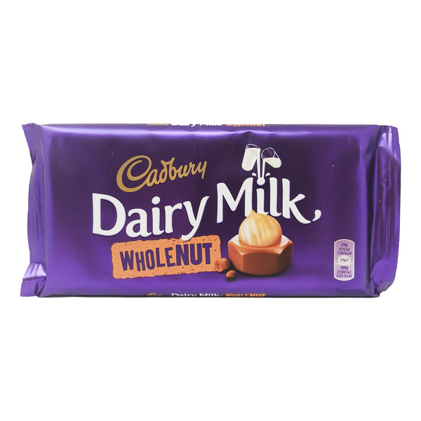 Cadbury Dairy Milk Whole Nut 200g - Blighty's British Store