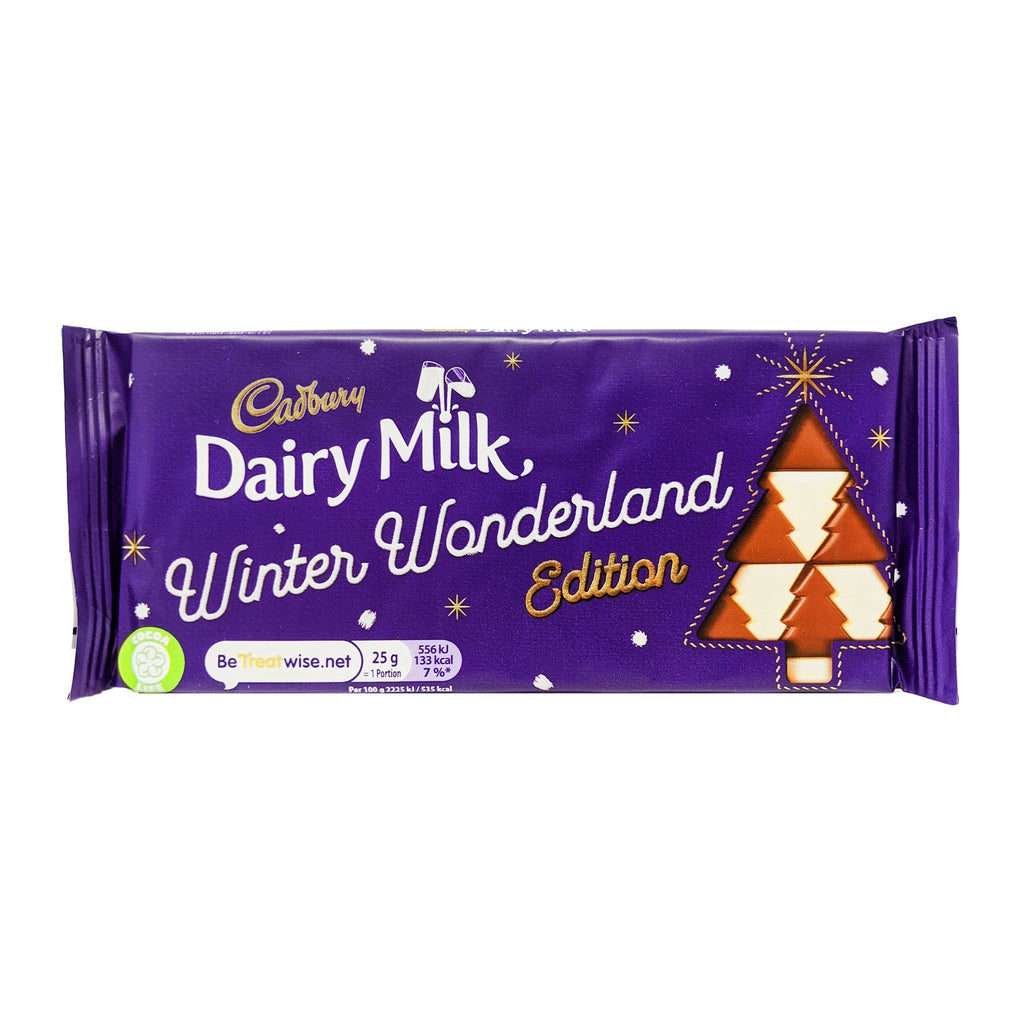 Cadbury Dairy Milk Winter Wonderland Edition 100g - Blighty's British Store