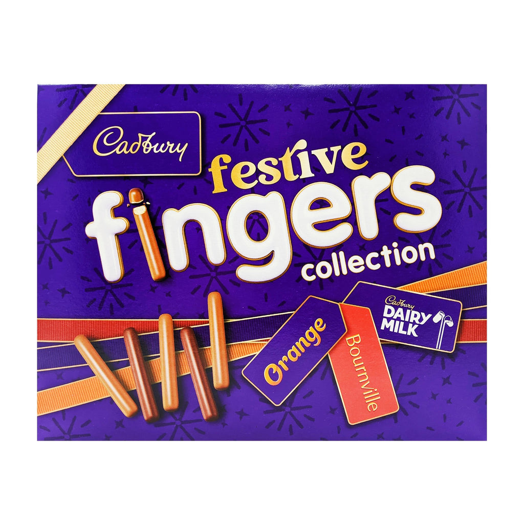 Cadbury Festive Fingers Collection 342g - Blighty's British Store