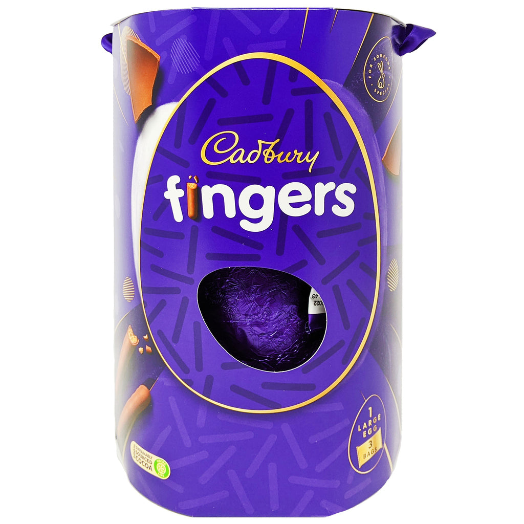 Cadbury Fingers Large Easter Egg 212g - Blighty's British Store