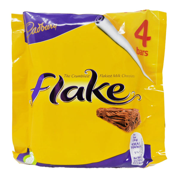Cadbury Flake Bars Total 48 Bars of British Chocolate Candy - Cadbury Flake