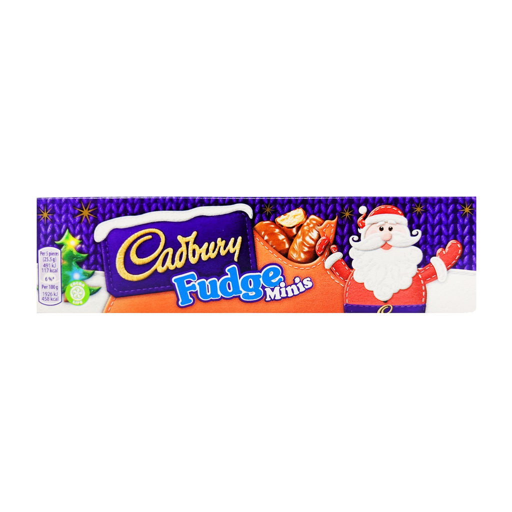 Cadbury Fudge Minis Tube 72g - Blighty's British Store