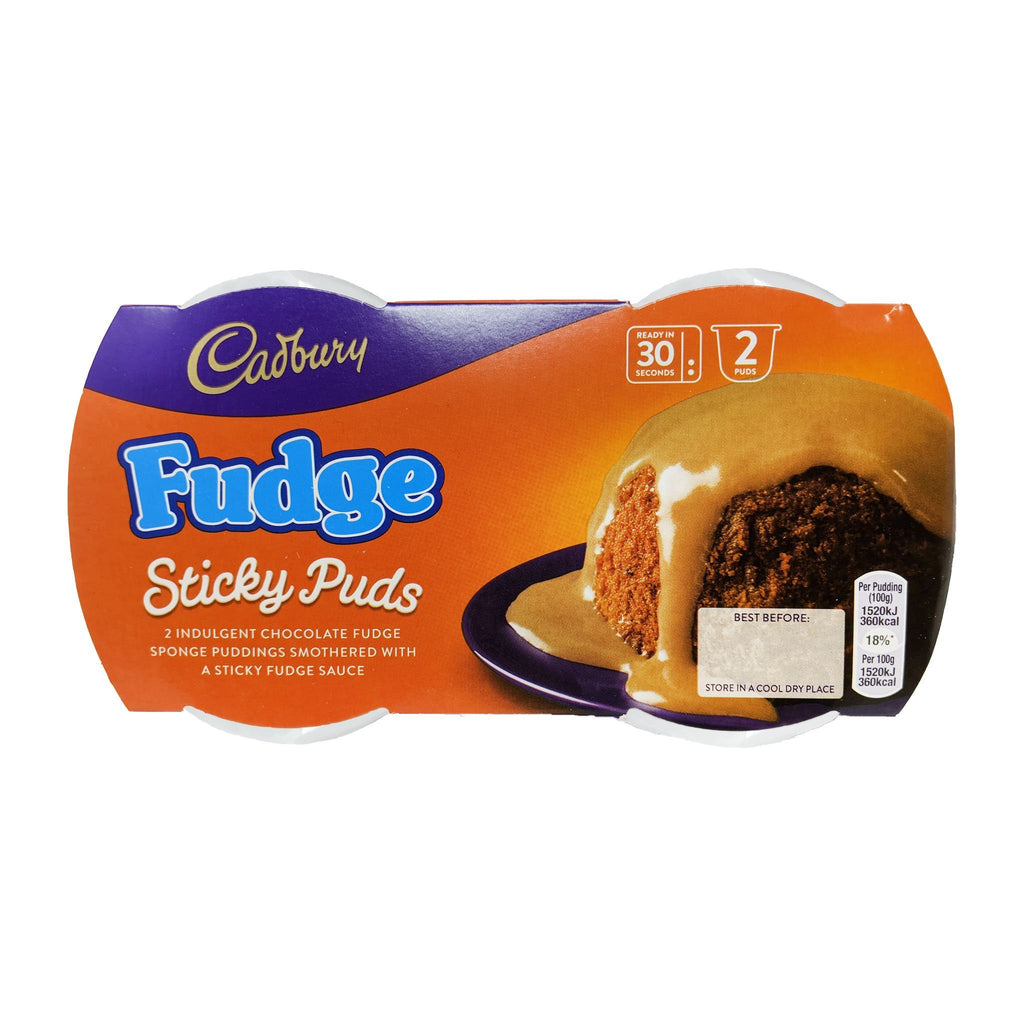 Cadbury Fudge Sticky Puds (2 x 95g) - Blighty's British Store