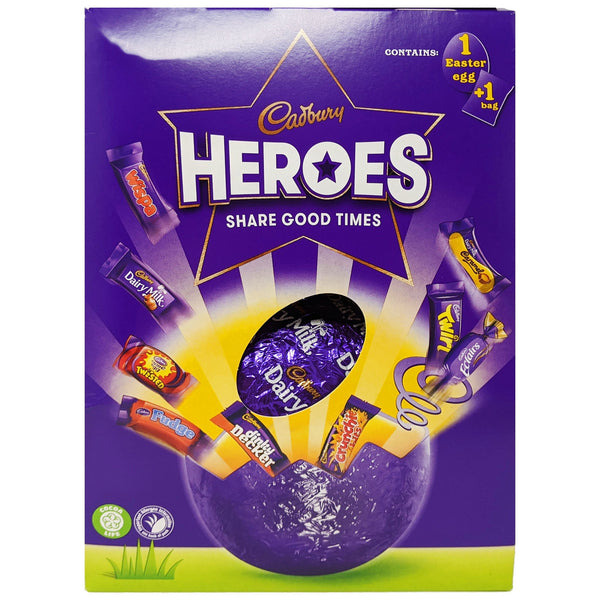 Cadbury Heroes Easter Egg 236g - Blighty's British Store