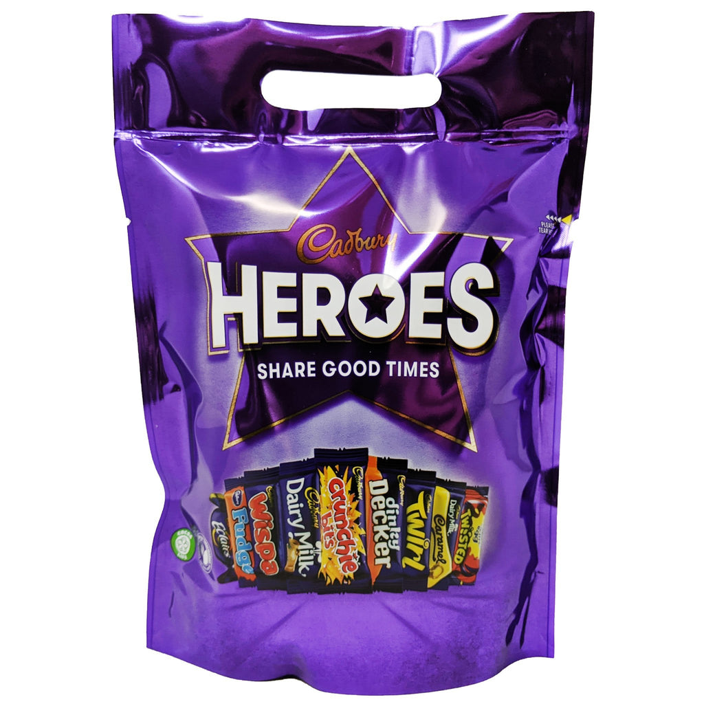 Cadbury Heroes Pouch 357g - Blighty's British Store