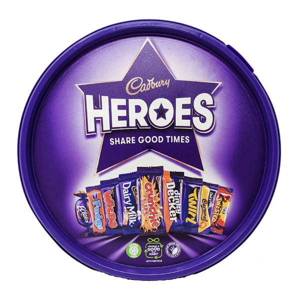 Cadbury Heroes Tub 614g - Blighty's British Store