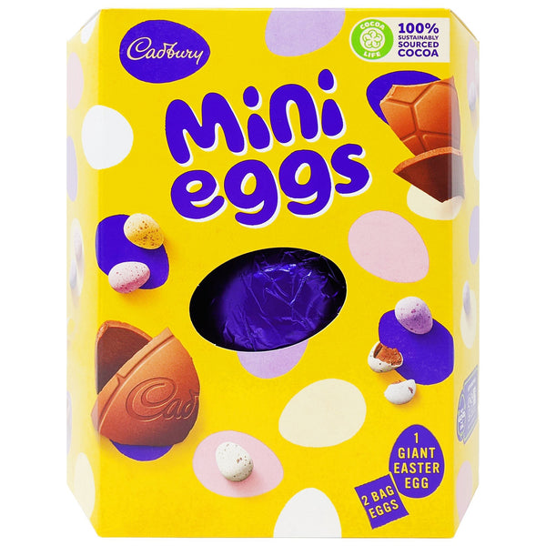 Cadbury Mini Eggs Giant Easter Egg 455g - Blighty's British Store
