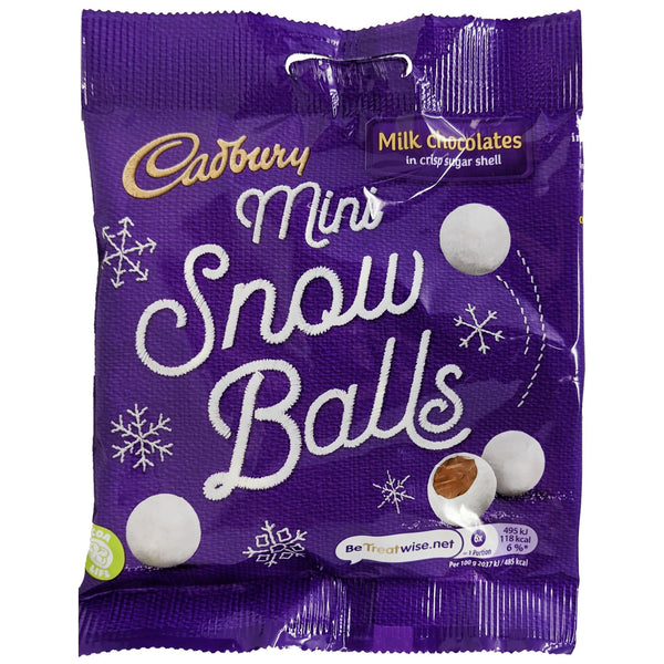 Cadbury Mini Snow Balls 80g - Blighty's British Store