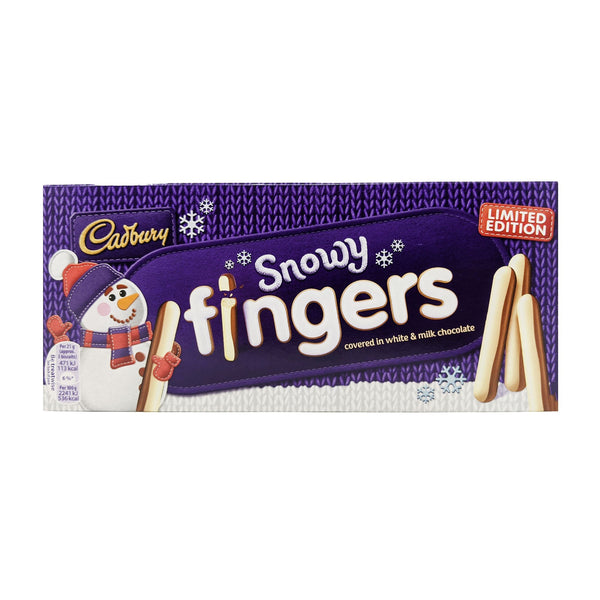 Cadbury Snowy Fingers 115g - Blighty's British Store