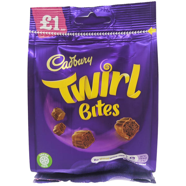 Cadbury Twirl Bites 95g - Blighty's British Store