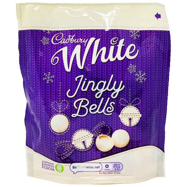 Cadbury White Jingly Bells 72g - Blighty's British Store