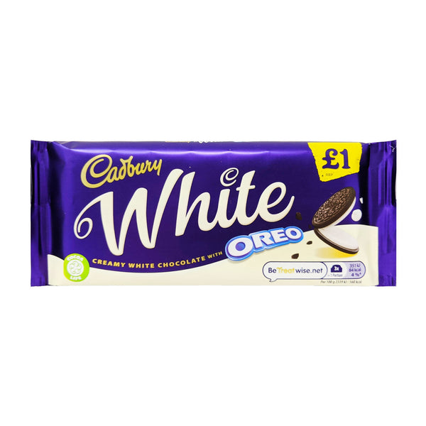 Cadbury White Oreo 120g - Blighty's British Store