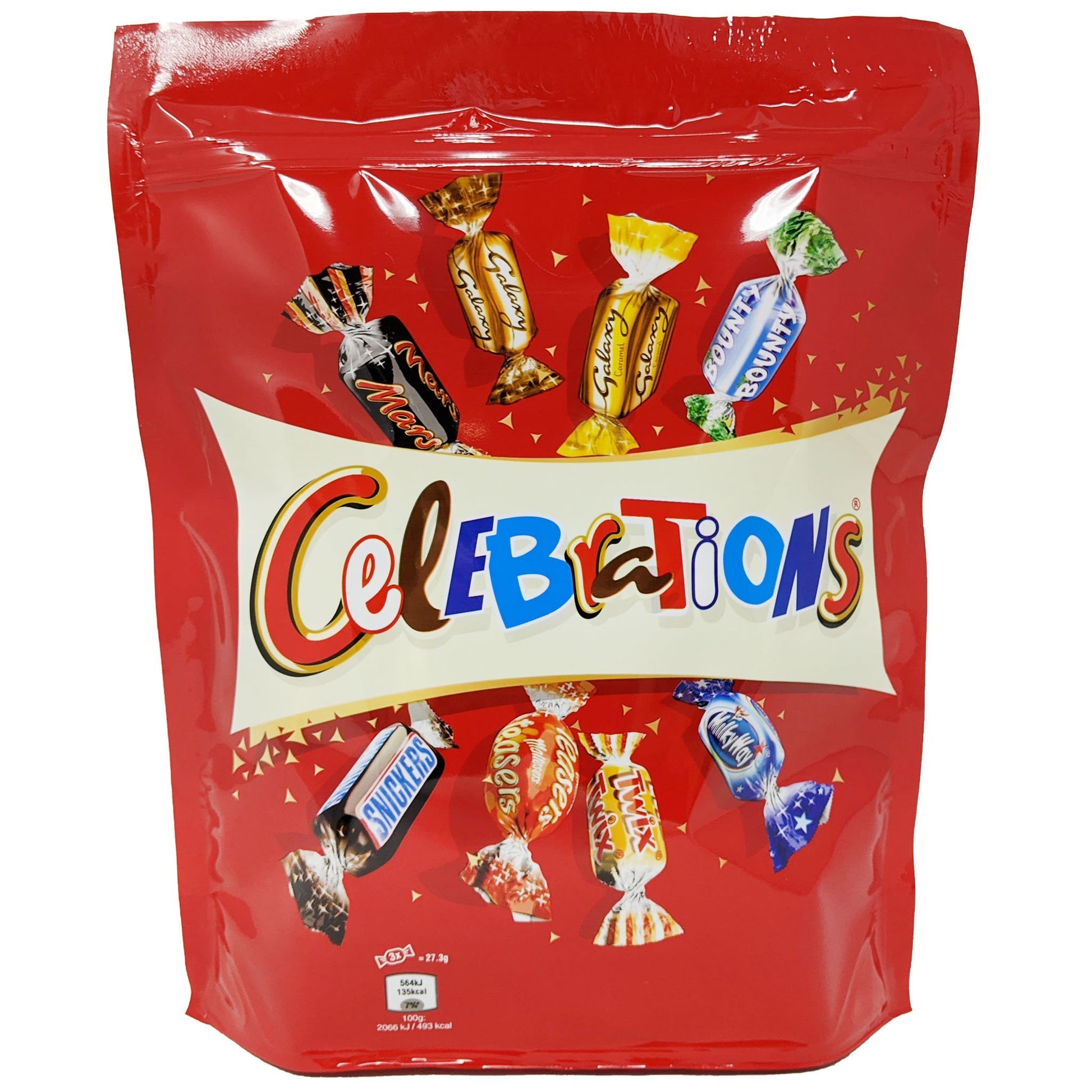 Celebrations Pouch 400g - Blighty's British Store