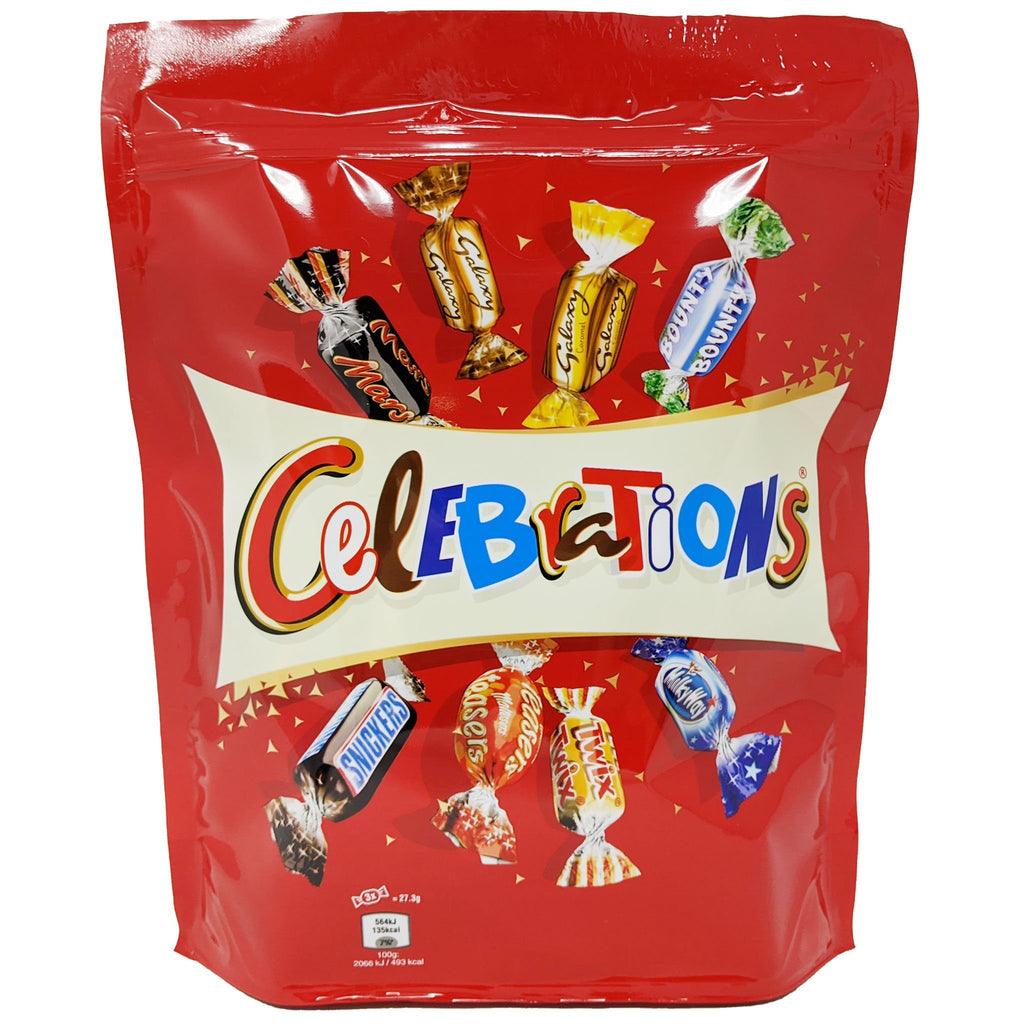 Celebrations Pouch 400g - Blighty's British Store