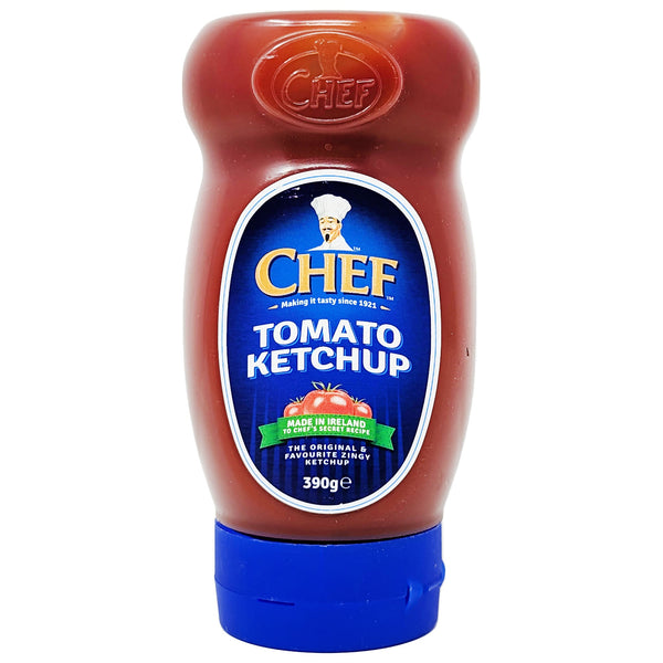 Chef Tomato Ketchup 390g - Blighty's British Store