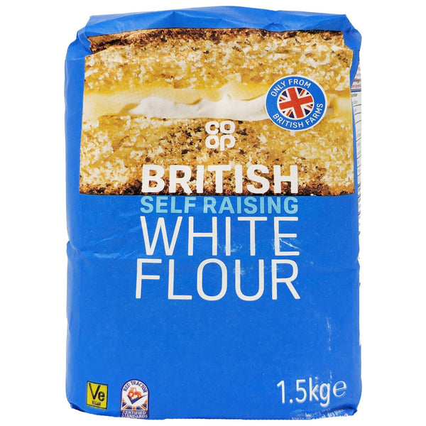 Co-op British Self Raising White Flour 1.5kg - Blighty's British Store