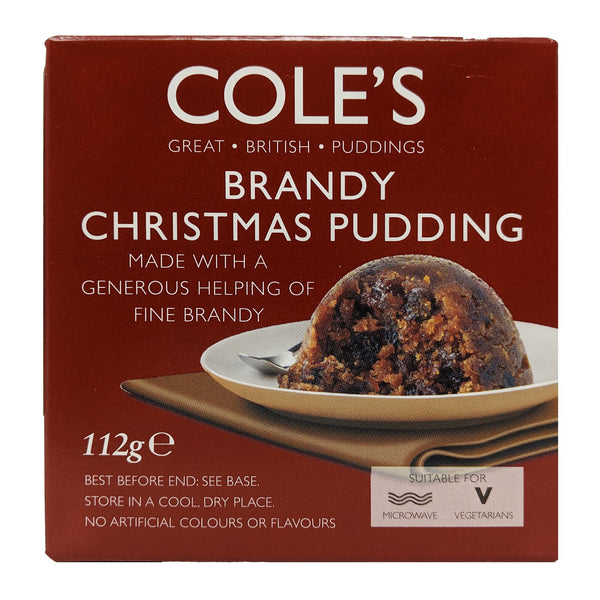 Cole's Brandy Christmas Pudding 112g - Blighty's British Store