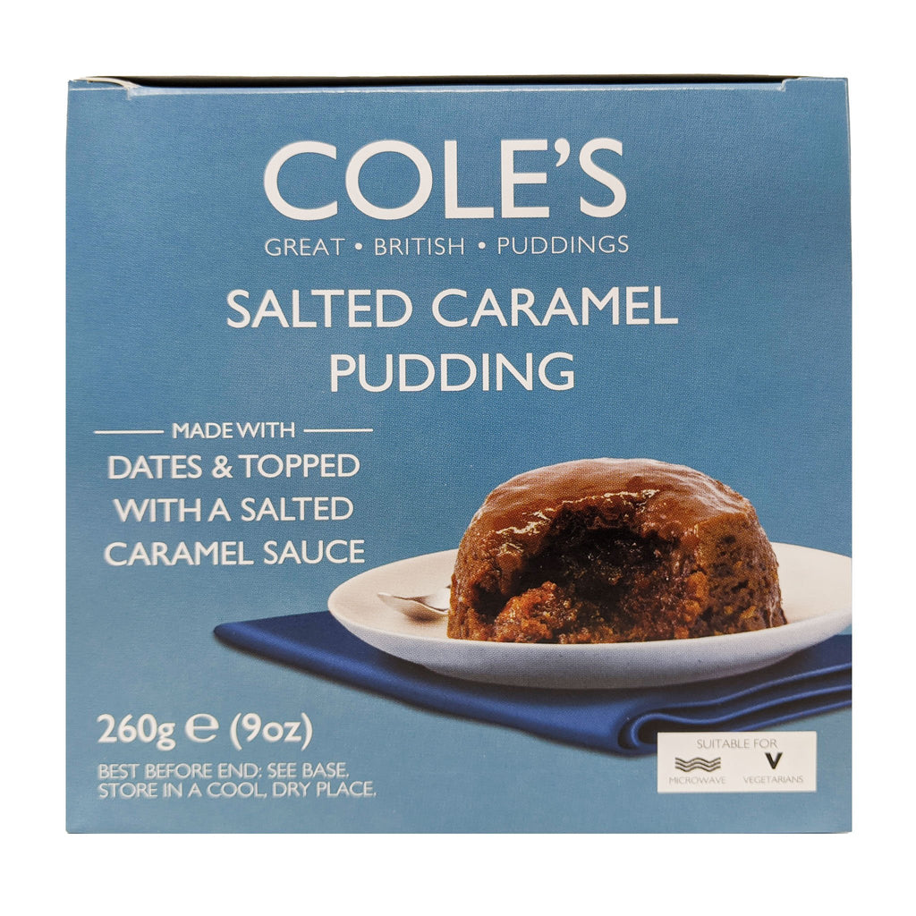 Cole's Salted Caramel Pudding 260g - Blighty's British Store