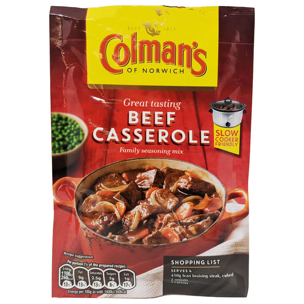 Colman's Beef Casserole 40g - Blighty's British Store