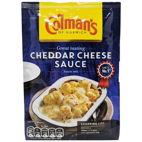 Colman's Cheddar Cheese Sauce 40g - Blighty's British Store