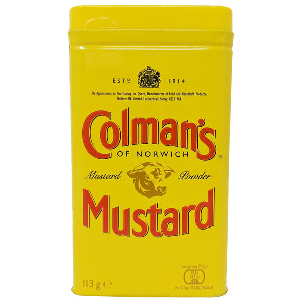 Colman's Mustard Powder Tin 113g - Blighty's British Store