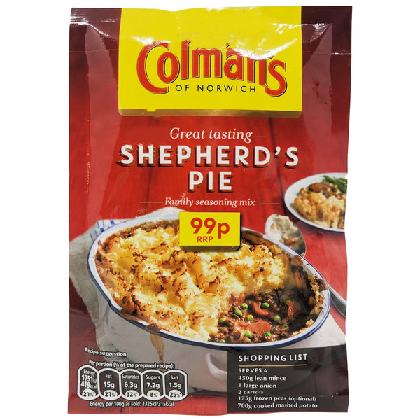 Colman's Shepherds Pie 50g - Blighty's British Store