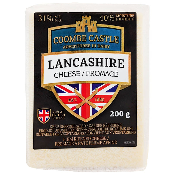 Coombe Castle Lancashire Cheese 200g - Blighty's British Store