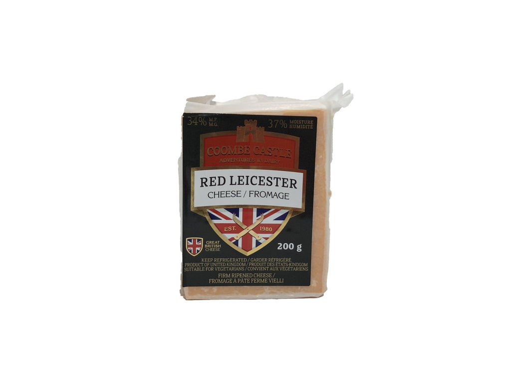Coombe Castle Red Leicester Cheese - Blighty's British Store