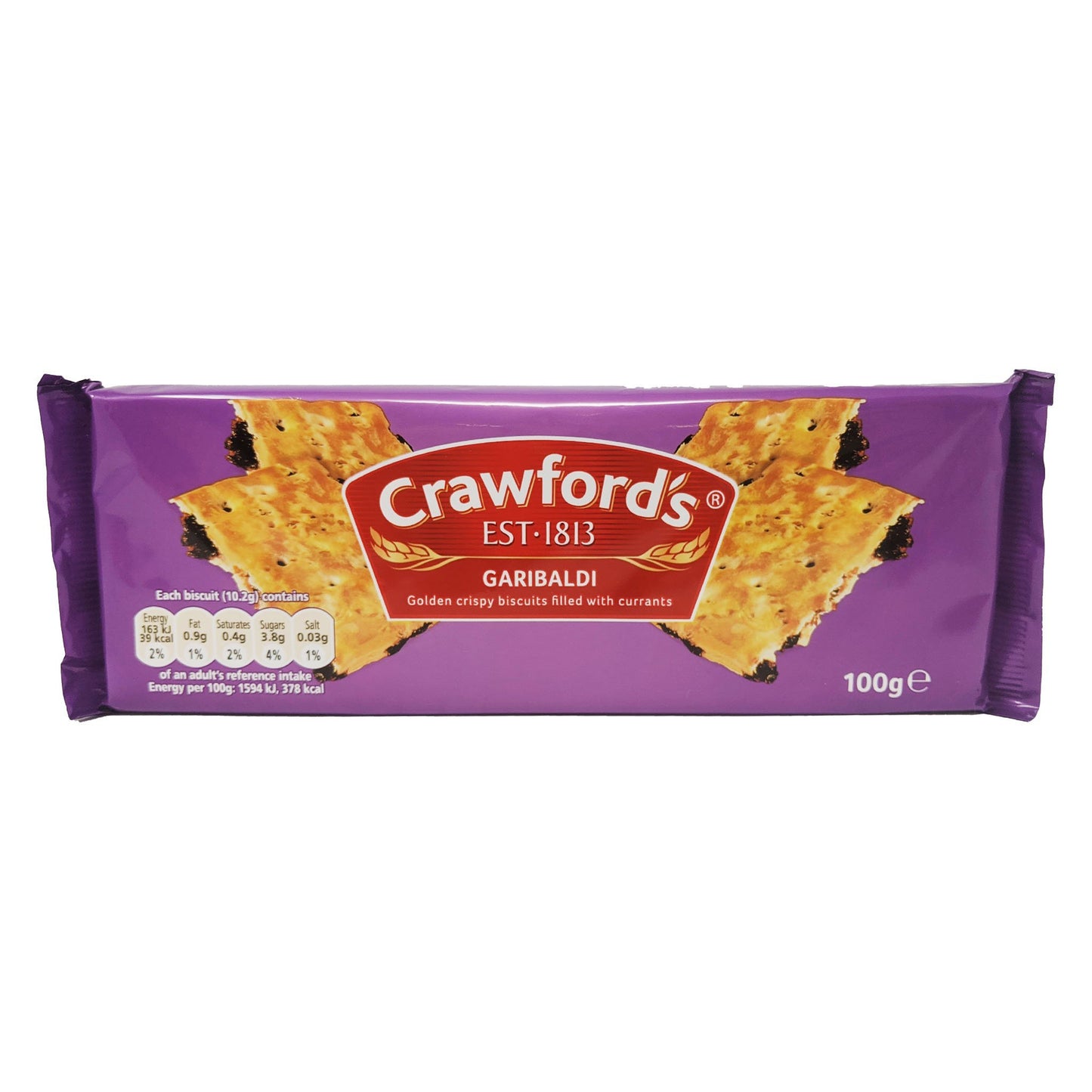 Crawford's Garibaldi 100g - Blighty's British Store