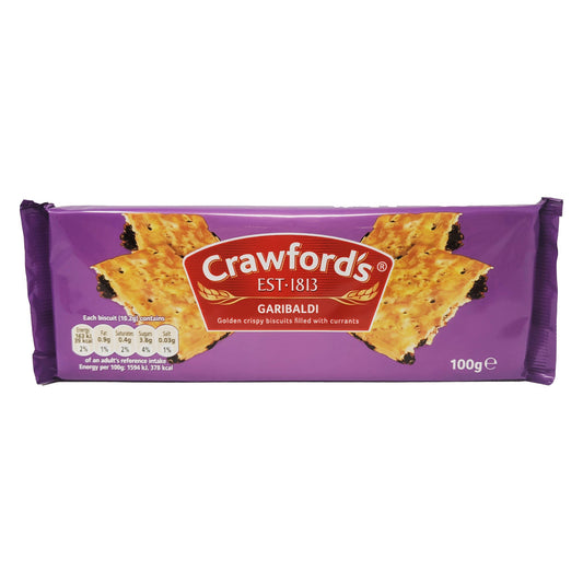 Crawford's Garibaldi 100g - Blighty's British Store