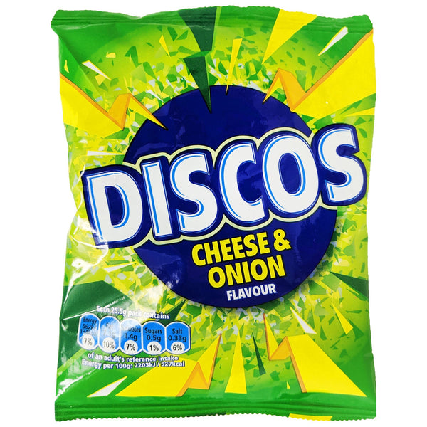 Discos Cheese & Onion 25.5g - Blighty's British Store