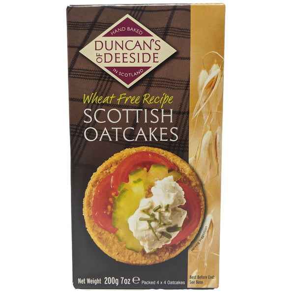 Duncan's of Deeside Wheat Free Recipe Scottish Oatcakes 200g - Blighty's British Store