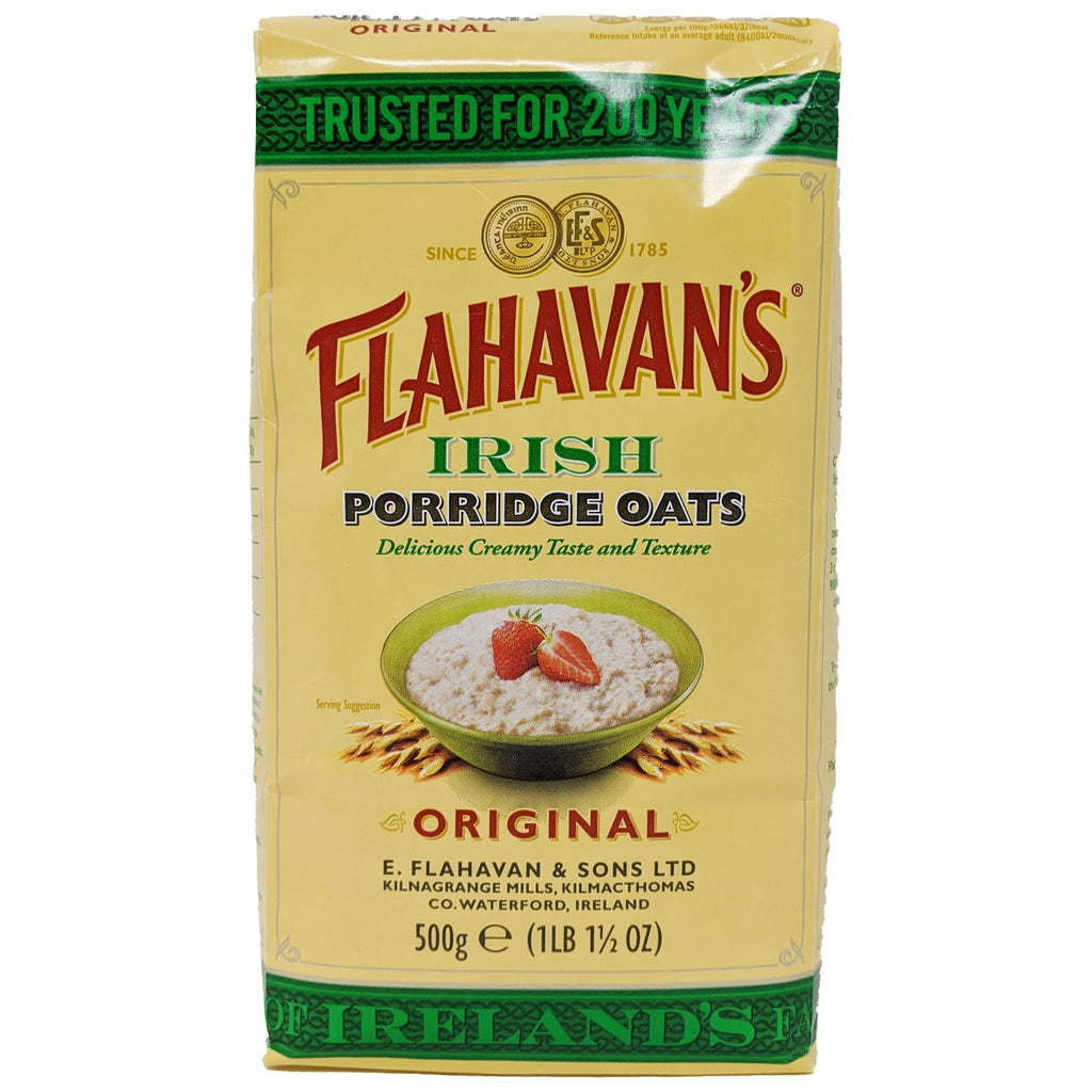 Flahavan's Irish Porridge Oats 500g - Blighty's British Store