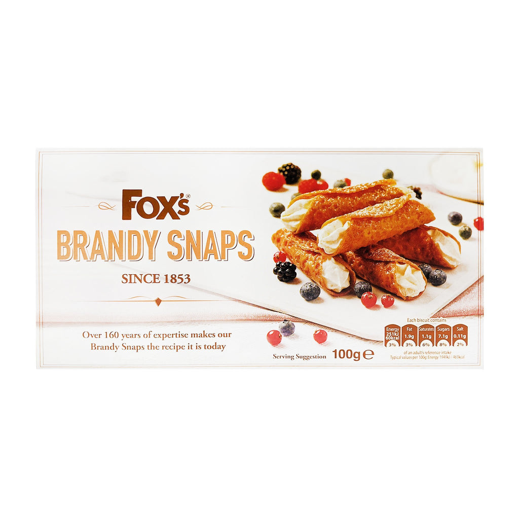 Fox's Brandy Snaps 100g - Blighty's British Store