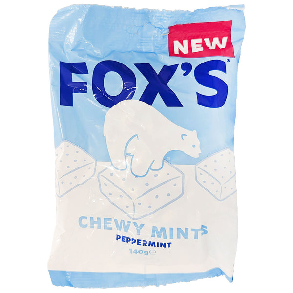 Fox's Chewy Mints Peppermint 140g - Blighty's British Store