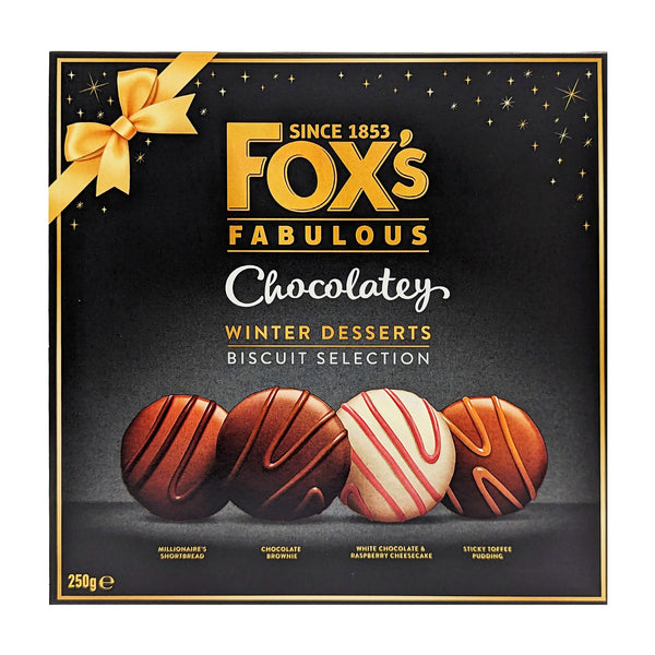 Fox's Fabulous Chocolatey Winter Desserts Selection Box 250g - Blighty's British Store