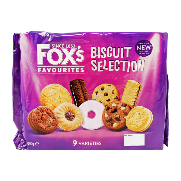 Fox's Favourites Biscuit Selection 350g - Blighty's British Store