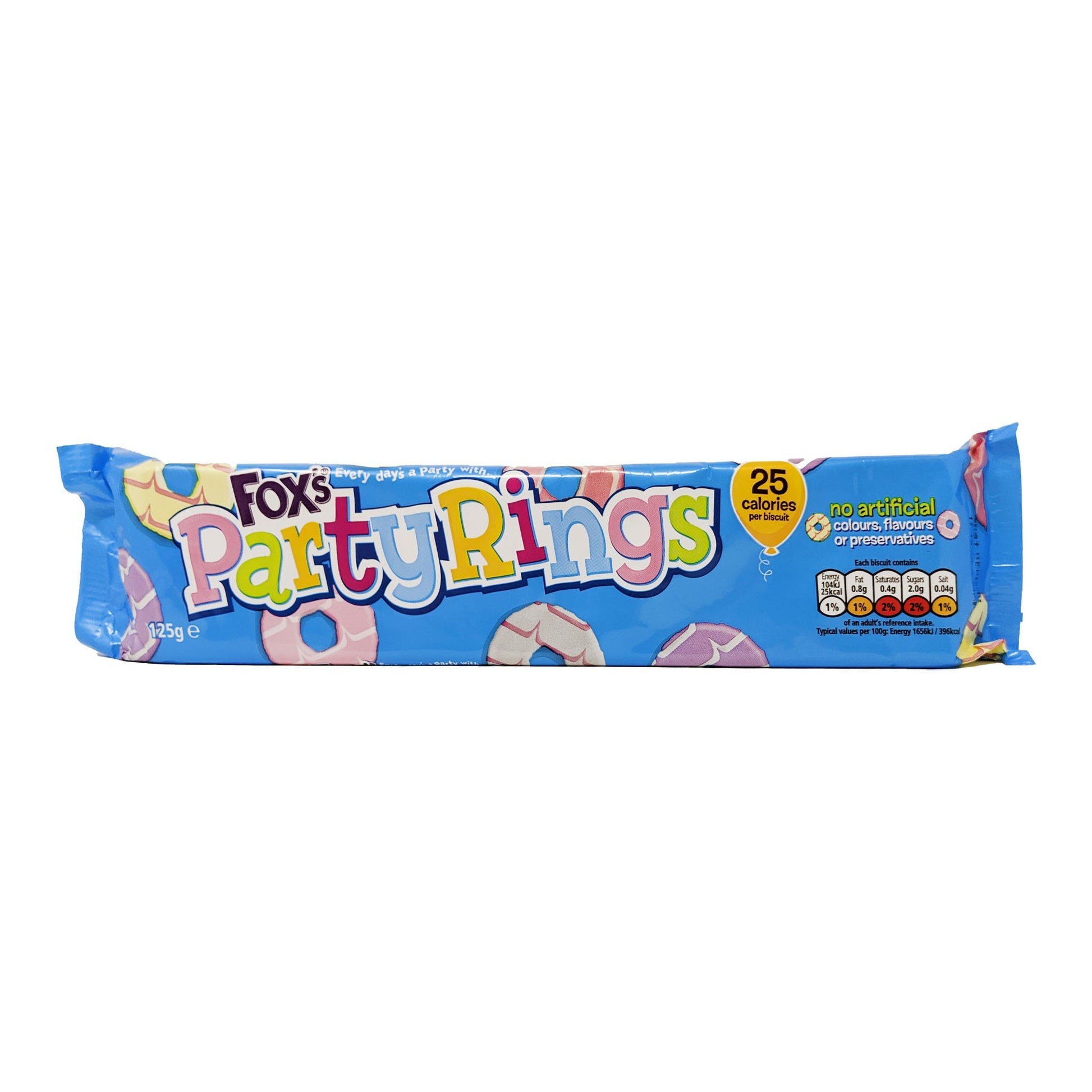 Fox's Party Rings 125g - Blighty's British Store