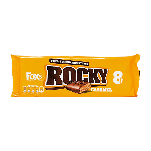 Fox's Rocky Caramel Biscuits 8 Pack - Blighty's British Store