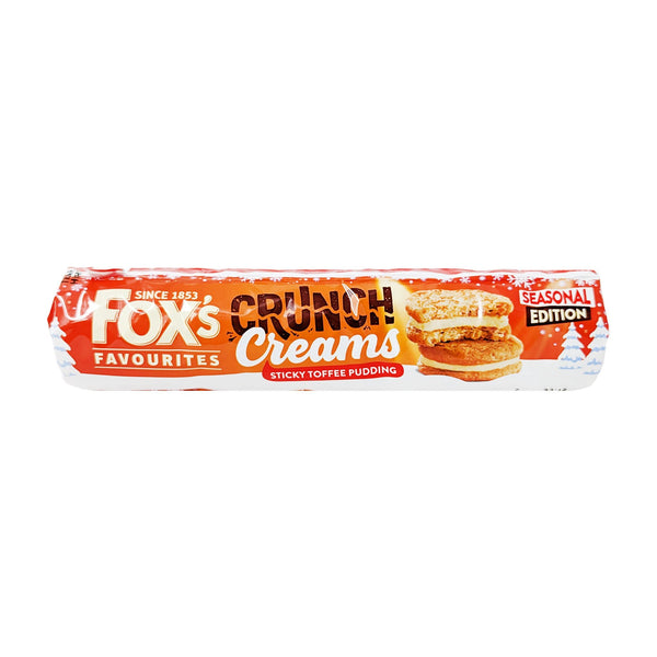 Fox's Sticky Toffee Pudding Crunch Creams 200g - Blighty's British Store