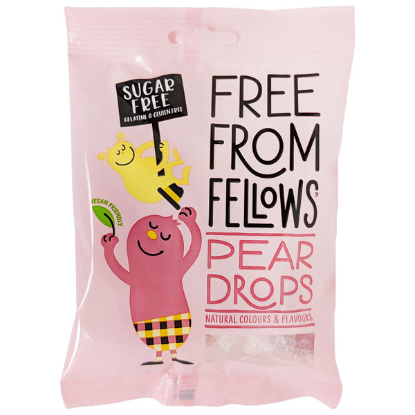 Free From Fellows Pear Drops 70g - Blighty's British Store