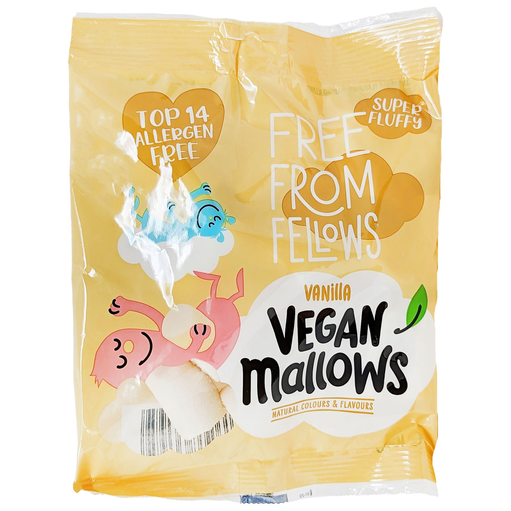Free From Fellows Vegan Vanilla Mallows 105g - Blighty's British Store