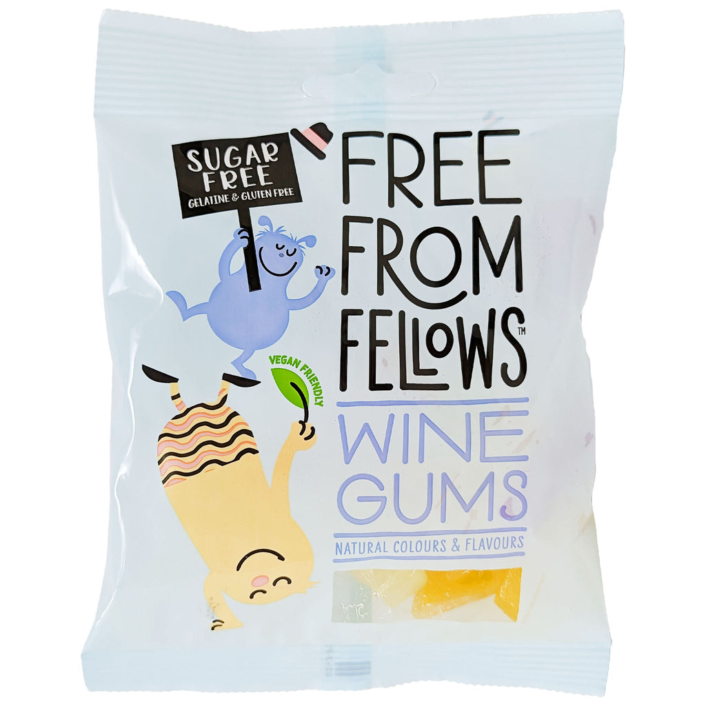 Free From Fellows Wine Gums 70g - Blighty's British Store