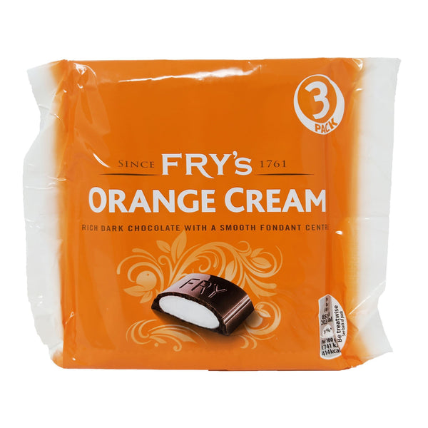 Fry's Orange Cream 3 Pack (3 x 49g) - Blighty's British Store