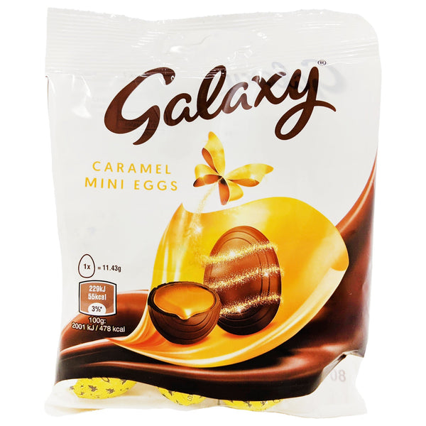 Galaxy Caramel Mini Eggs 80g - Blighty's British Store